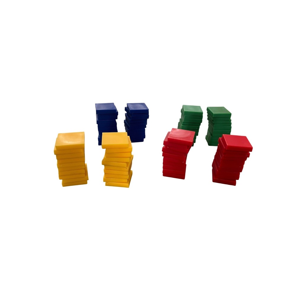 Plastic Math Learning Manipulatives Cubes Tiles Counting Pattern Sorting Blocks‎ - Picture 4 of 10